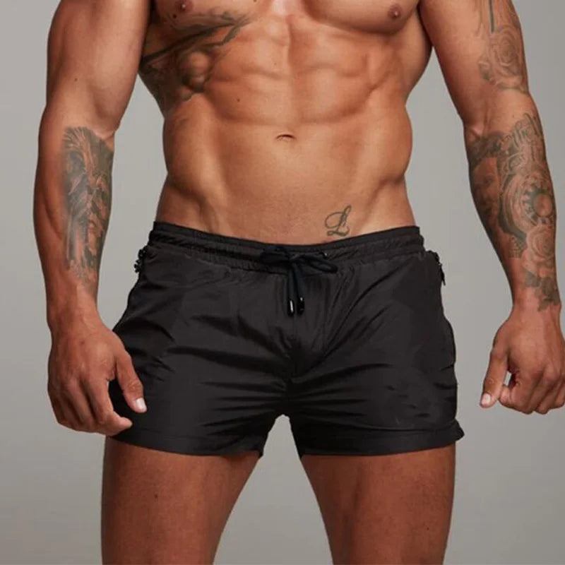 2024 Men  Casual Shorts New Gyms Fitness Bodybuilding Shorts Mens Summer Casual Cool Short Pants Male Jogger Workout Beach