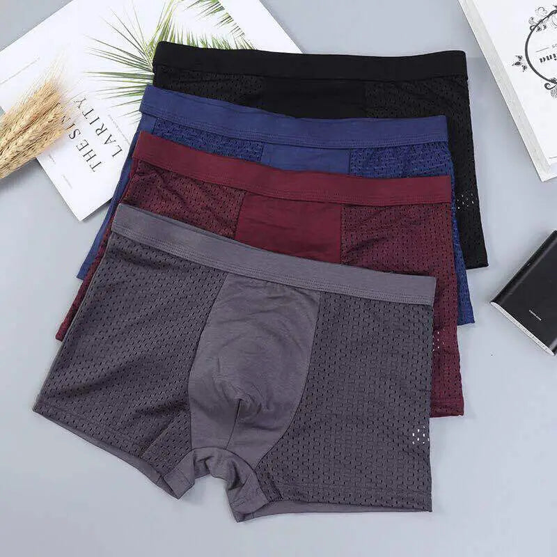 1 PCS Men Bamboo Fibre Shorts AU Boxhero Bamboo Fiber Briefs UV Protection Panty Silky Smooth