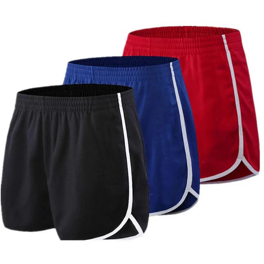 Men Shorts Versatile Men's Summer Shorts Elastic Waist Loose Fit Above Knee Length Ideal for Sports Beach Casual Jogging Fitness