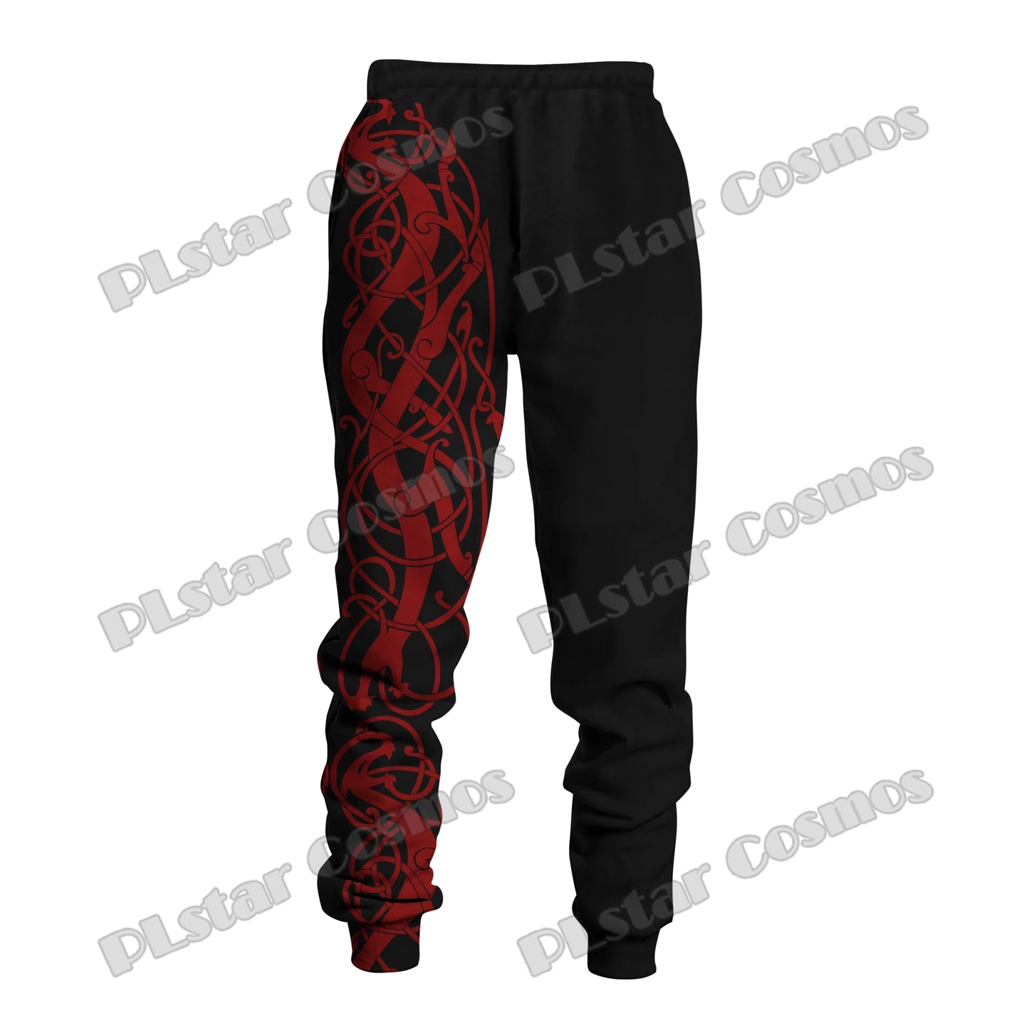 PLstar Cosmos Dragon Tattoo Vegvisir Symbol 3D All Over Printed Men's Jogger Pants Autumn Fashion Unisex Casual Sweatpants MP14