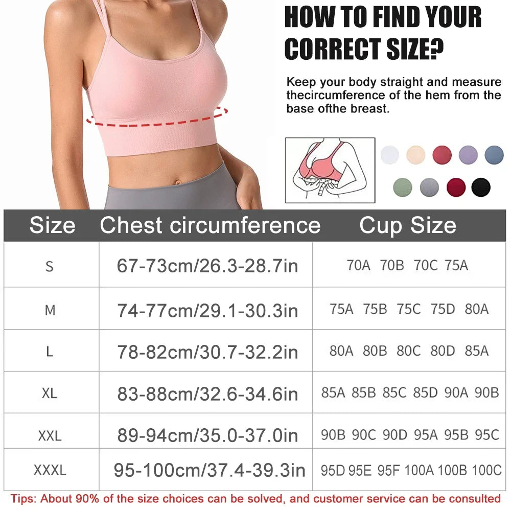 1PC Cotton Sports Bras Women Push Up Solid Sports Bra Jogging Gym Women Sports Bra Girl Underwear Fitness Running Yoga Sport Top